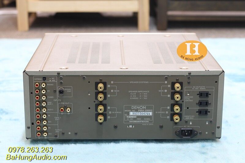 Amply Denon PMA 2000II xuất sắc