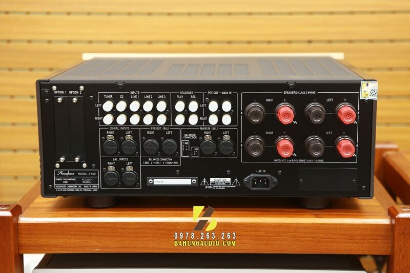 Bán Amply Accuphase E650 Hàng mới chính hãng